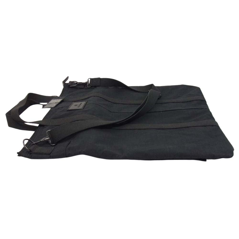 Nigel Cabourn ナイジェルケーボン bagmix コットンナイロン weather ヘルメットバッグ ブラック系【新古品】【未使用】【中古】