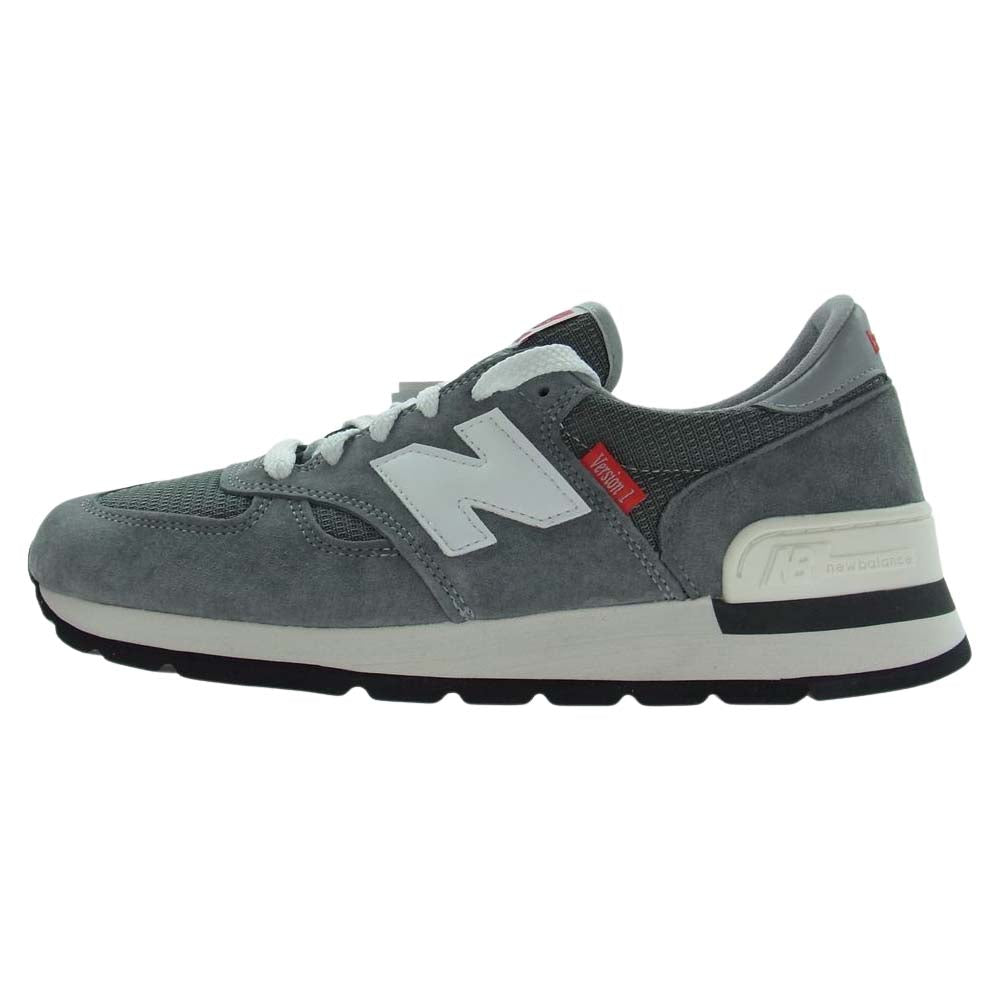 NEW BALANCE ニューバランス M990VS1 USA製 ローカット スニーカー  グレー系 27.5cm【新古品】【未使用】【中古】