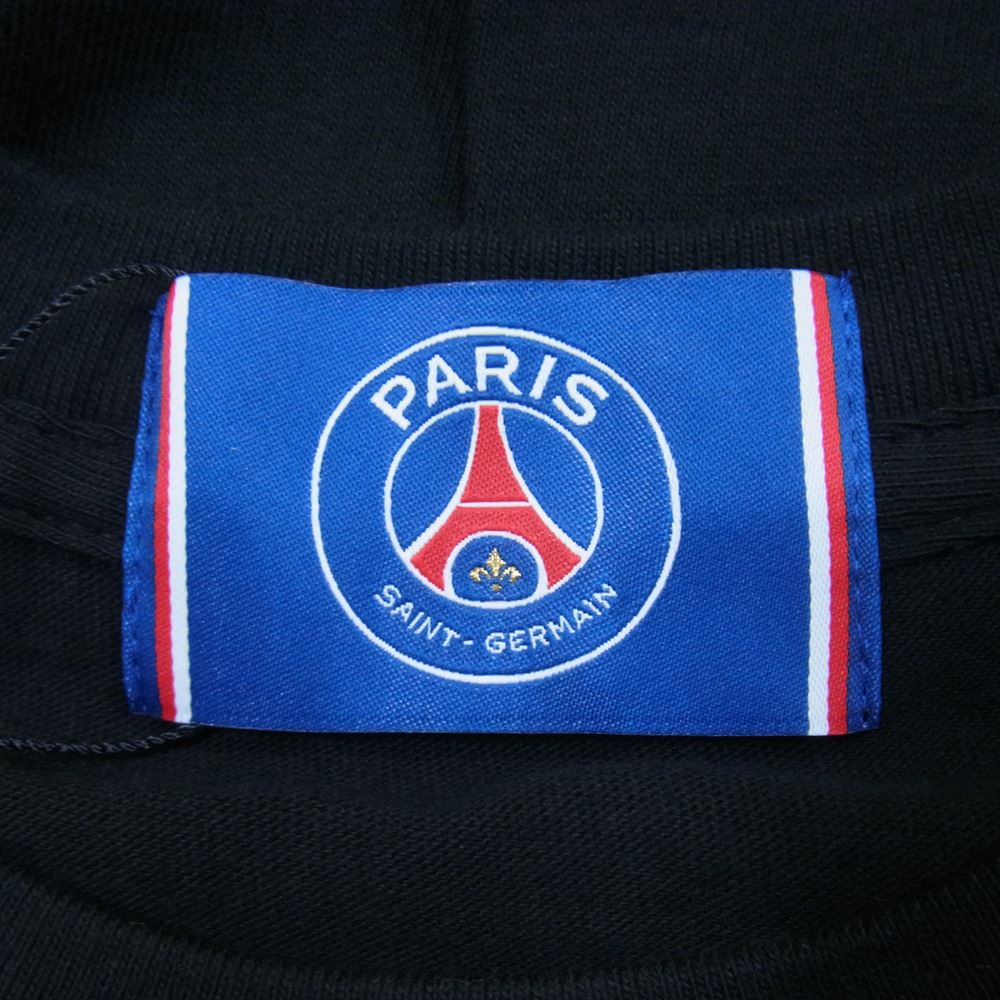 パリ・サンジェルマン  ICI C’ESTPARIS ファナティクス 半袖 Tシャツ ブラック系 L【新古品】【未使用】【中古】