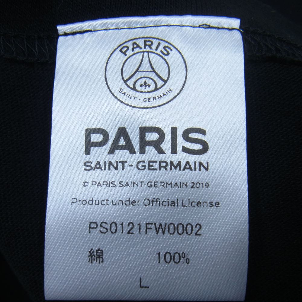 パリ・サンジェルマン  ICI C’ESTPARIS ファナティクス 半袖 Tシャツ ブラック系 L【新古品】【未使用】【中古】
