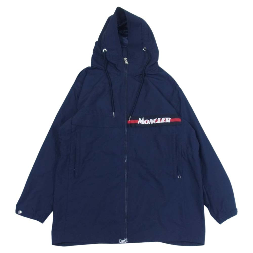 MONCLER モンクレール F10911C70300 ILDUT ナイロン ジップアップ フーディ ジャケット ネイビー系 2【中古】