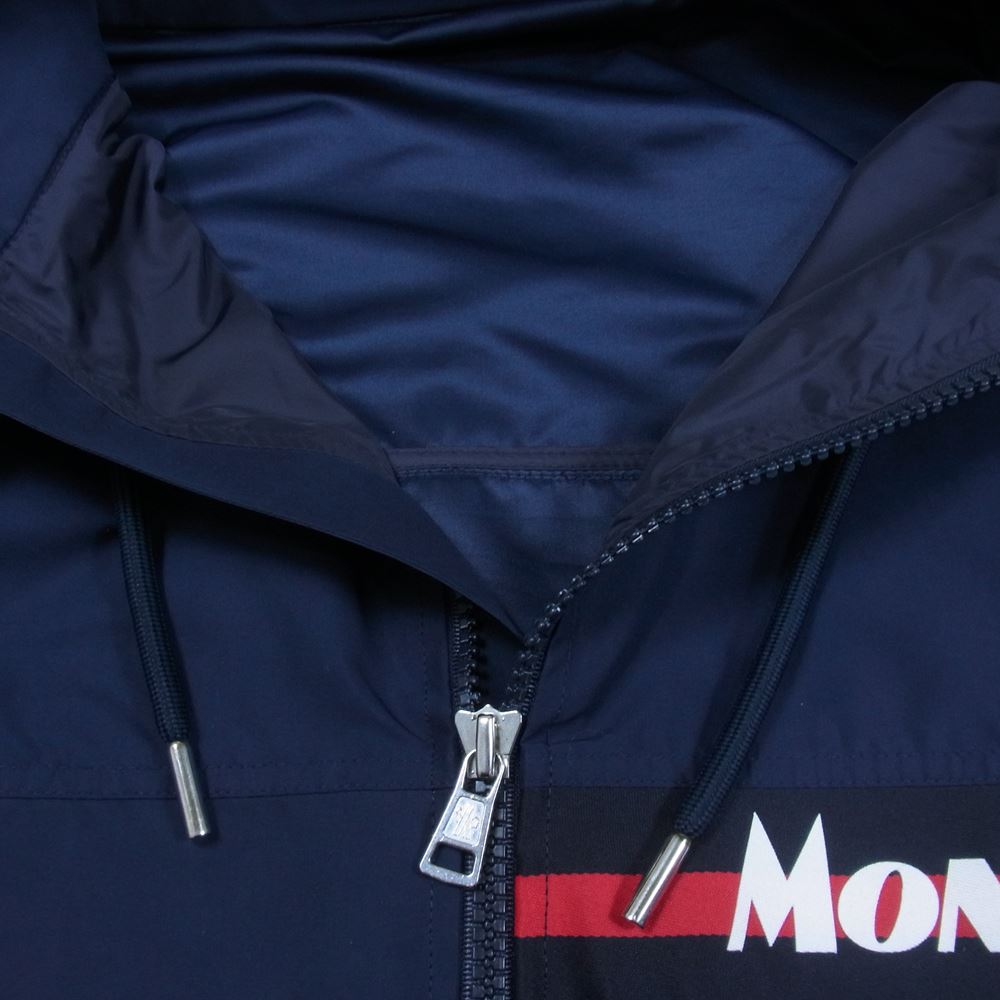 MONCLER モンクレール F10911C70300 ILDUT ナイロン ジップアップ フーディ ジャケット ネイビー系 2【中古】