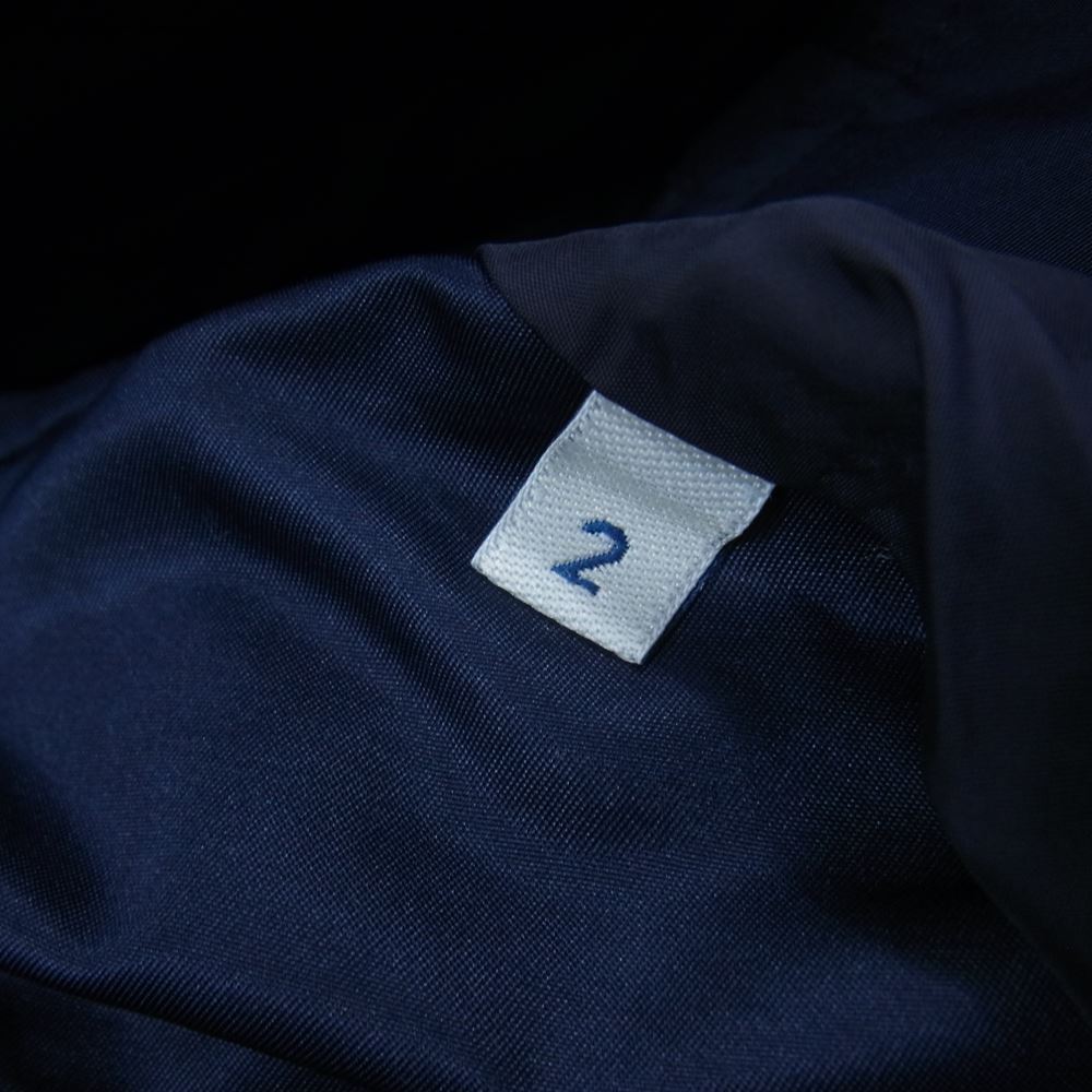 MONCLER モンクレール F10911C70300 ILDUT ナイロン ジップアップ フーディ ジャケット ネイビー系 2【中古】