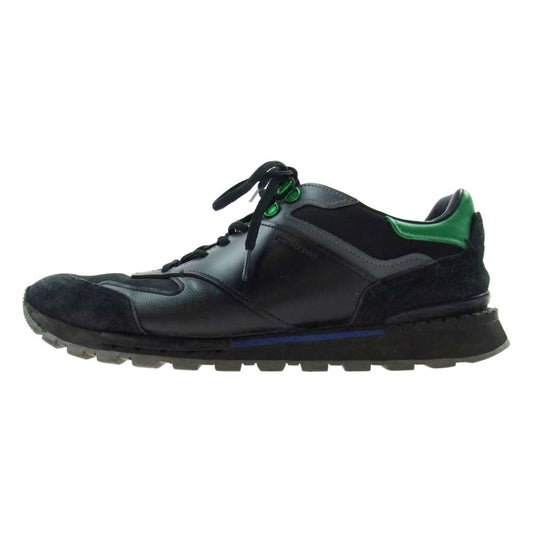 Berluti ベルルッティ Ran Track TORINO ラントラック トリノ レザー ローカット シューズ ブラック系 9.5【中古】