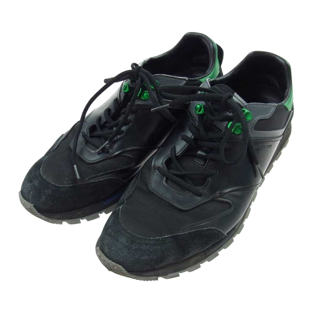 Berluti ベルルッティ Ran Track TORINO ラントラック トリノ レザー ローカット シューズ ブラック系 9.5【中古】