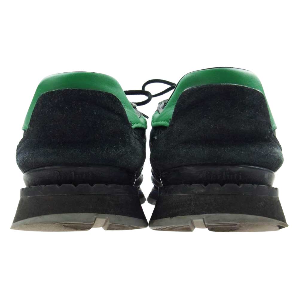 Berluti ベルルッティ Ran Track TORINO ラントラック トリノ レザー ローカット シューズ ブラック系 9.5【中古】