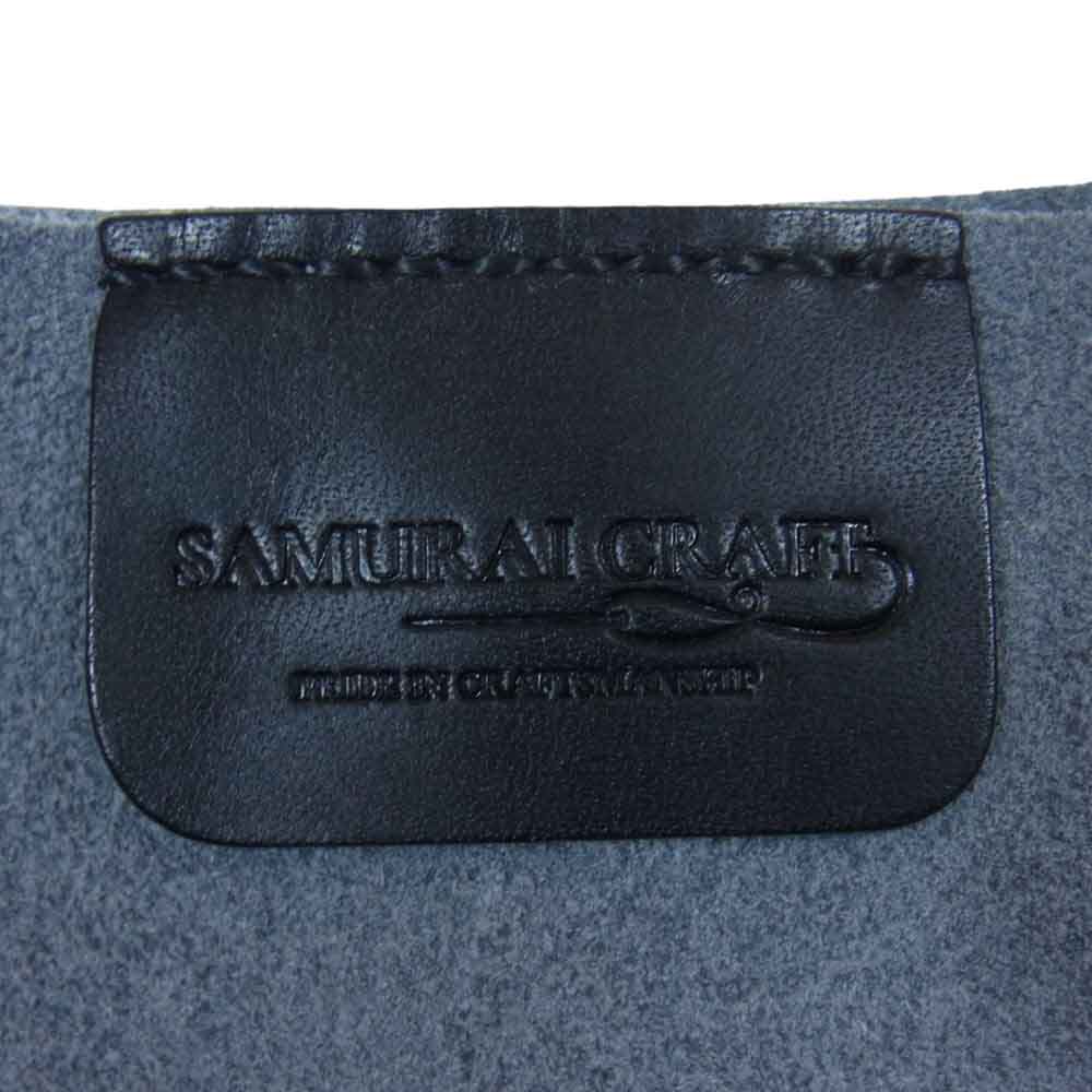 SAMURAI CRAFT サムライクラフト マルシェトート スエードレザー バッグ グレー系【中古】