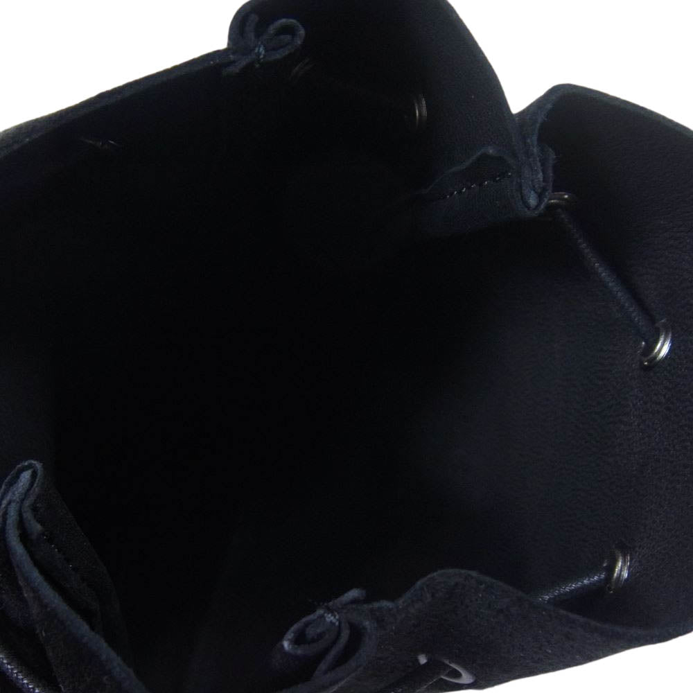 エンダースキーマ ro-rb-snz  senzu bag センズ バッグ ホースベロアレザー ブラック系【美品】【中古】