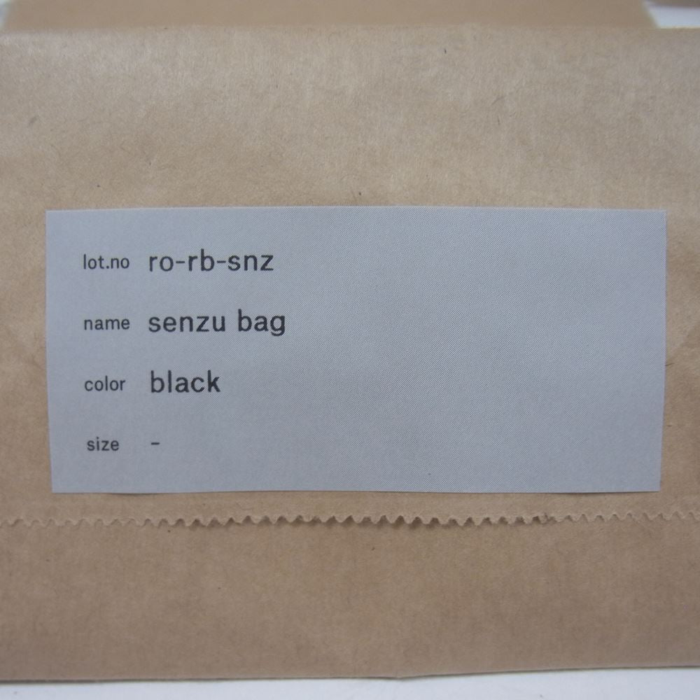 エンダースキーマ ro-rb-snz senzu bag センズ バッグ ホースベロアレザー ブラック系【美品】【中古】 – ブランド古着 LIFE