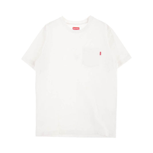 Supreme シュプリーム S/S Pocket Tee 半袖 ポケット Tシャツ ホワイト系 M【中古】
