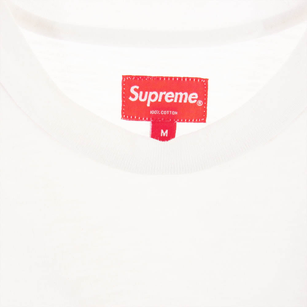Supreme シュプリーム S/S Pocket Tee 半袖 ポケット Tシャツ ホワイト系 M【中古】