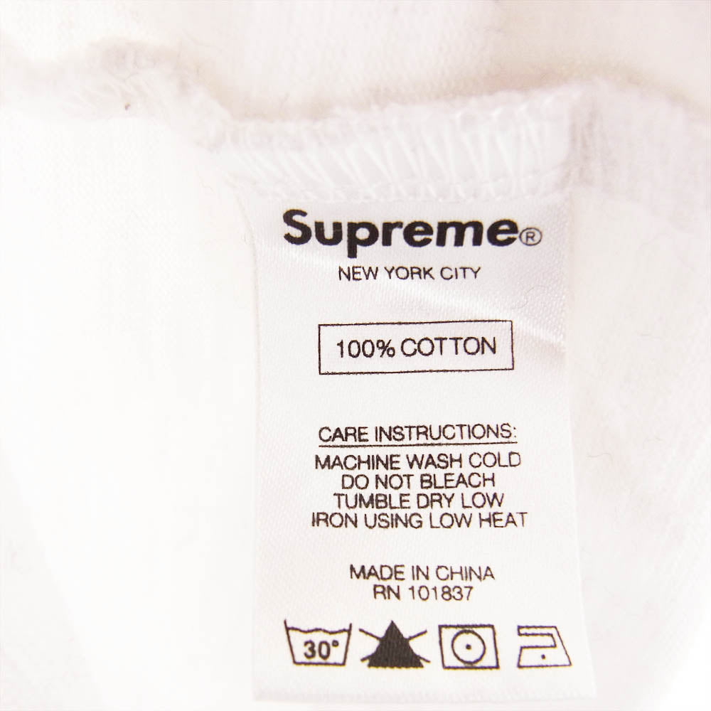 Supreme シュプリーム S/S Pocket Tee 半袖 ポケット Tシャツ ホワイト系 M【中古】