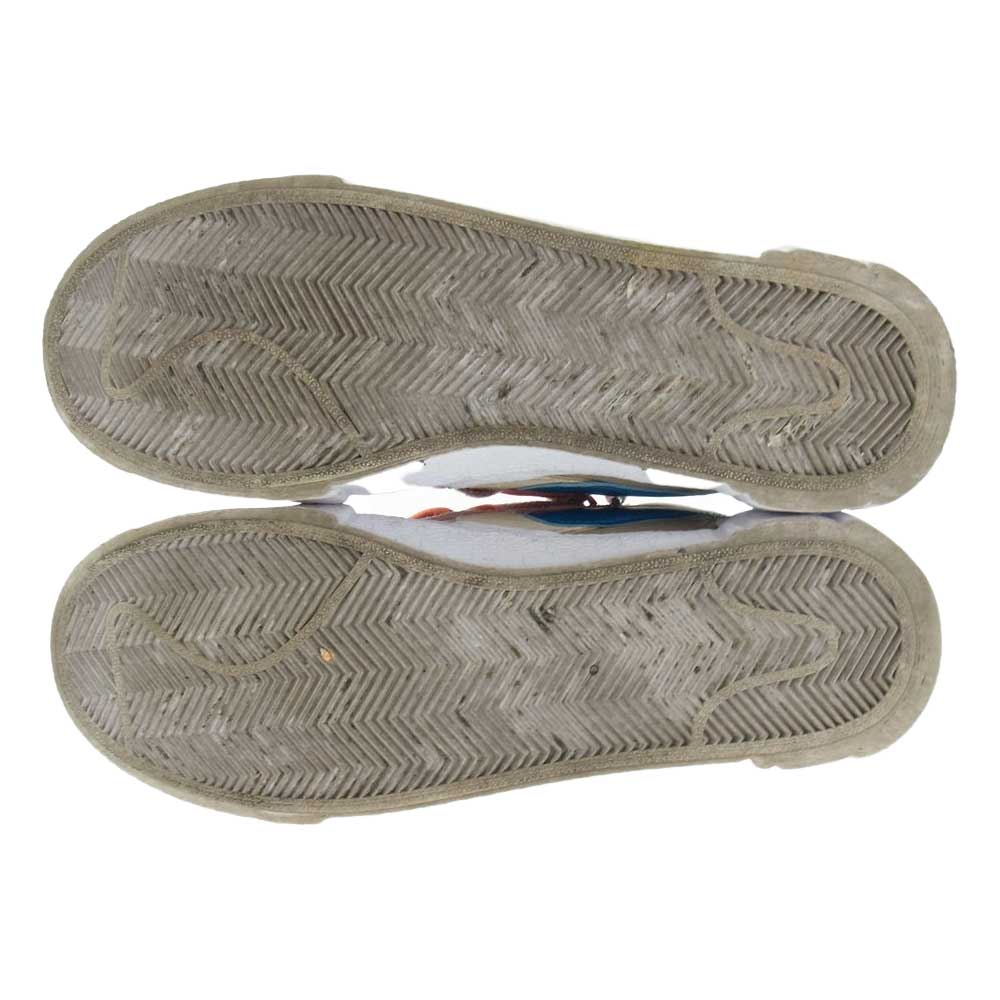 NIKE ナイキ DM7901-200 × KAWS×sacai BLAZER LOW Reed カウズ サカイ ブレーザー ローリード ローカット スニーカー REED/BRIGHT SPRUCE-WHITE 27cm 【中古】