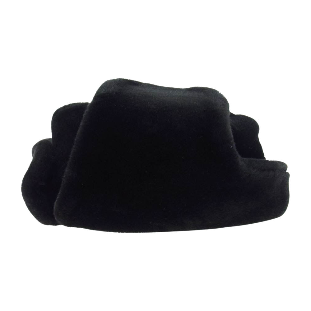 Supreme シュプリーム 19AW Faux Fur Ushanka Hat ファー ウシャンカ フライト キャップ ハット ブラック系【中古】