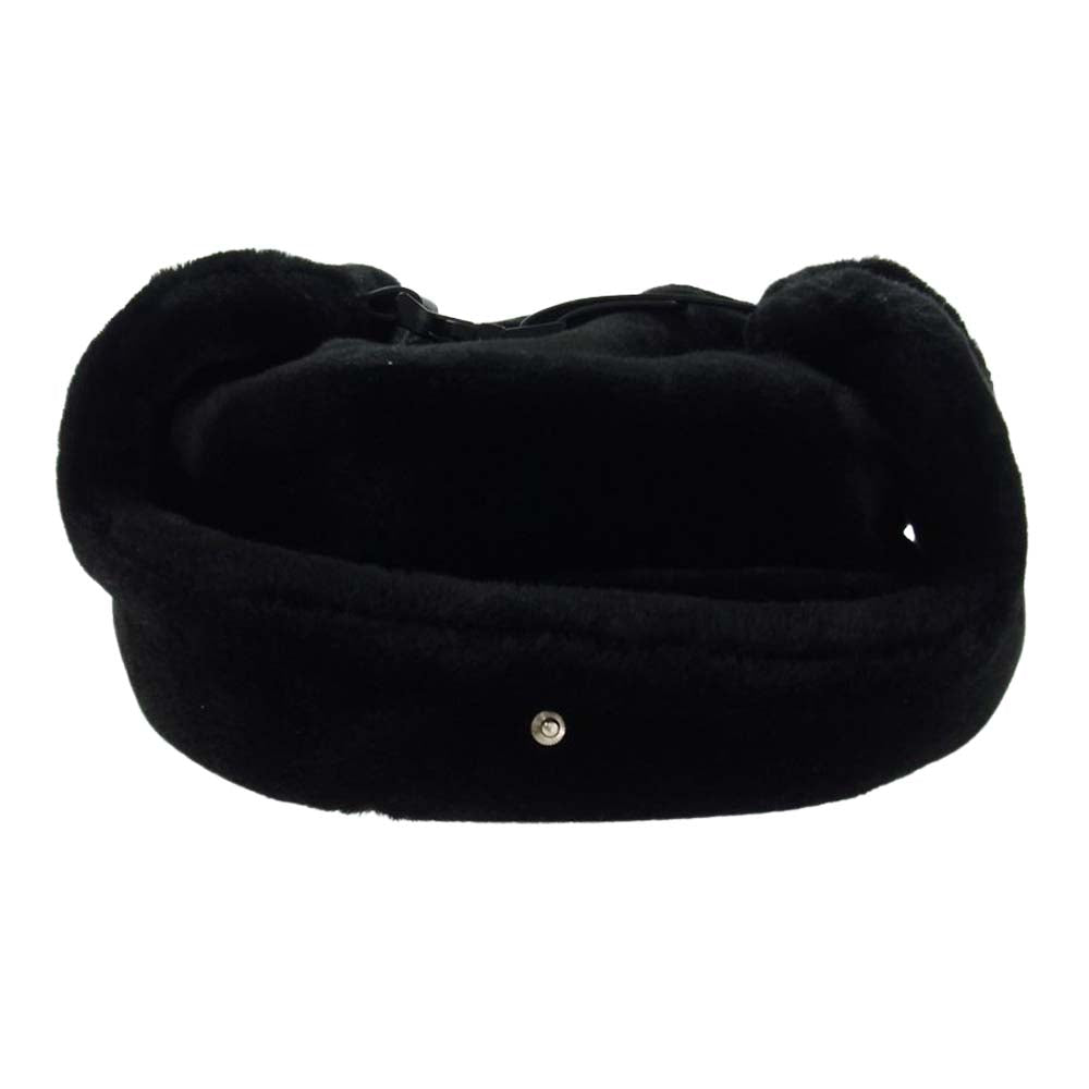 Supreme シュプリーム 19AW Faux Fur Ushanka Hat ファー ウシャンカ フライト キャップ ハット ブラック系【中古】