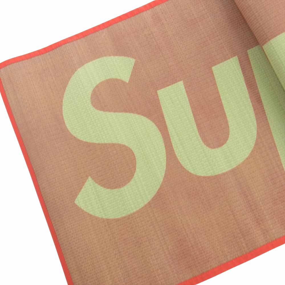 Supreme シュプリーム 20SS Woven Straw Mat ゴザ レッド系【中古】