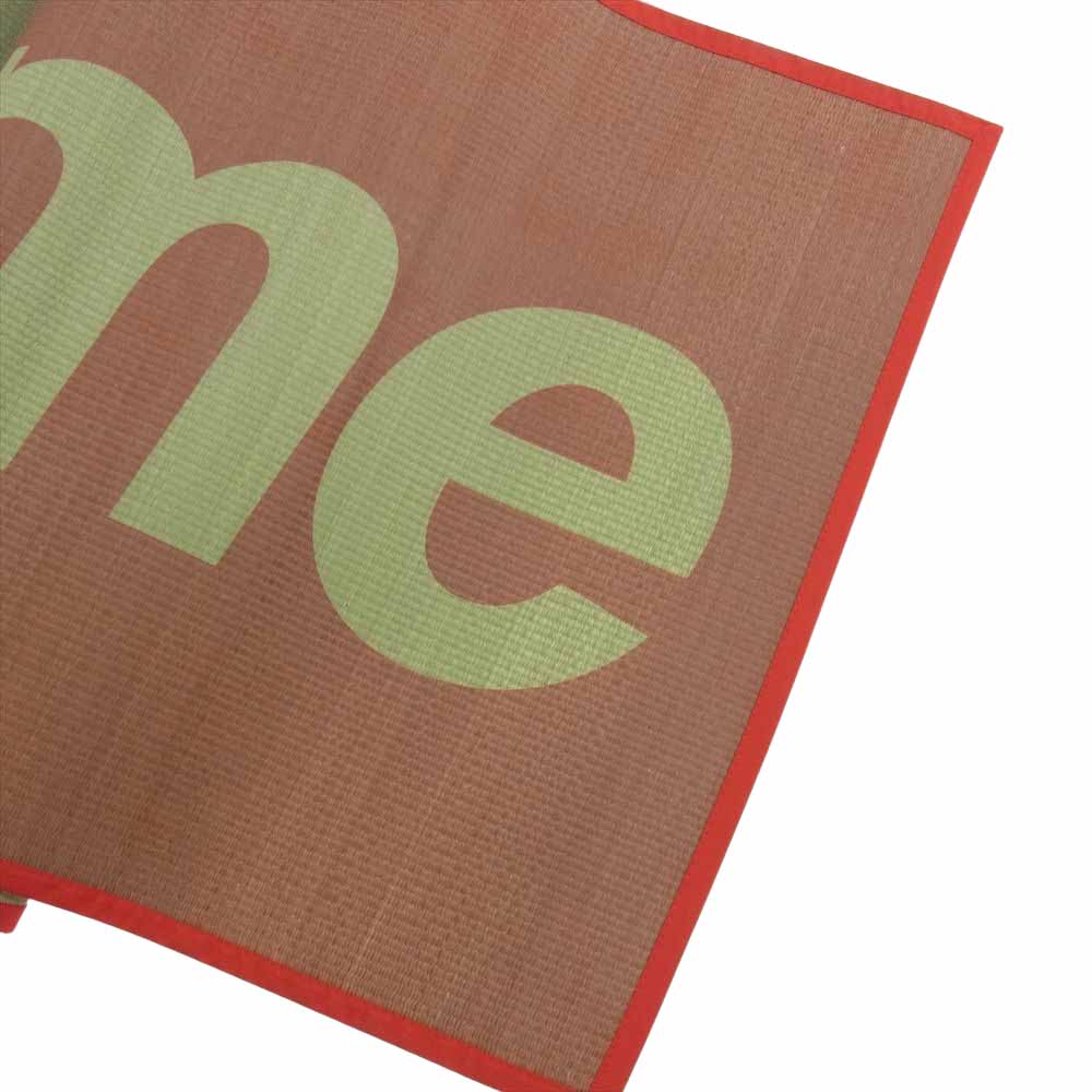 Supreme シュプリーム 20SS Woven Straw Mat ゴザ レッド系【中古】