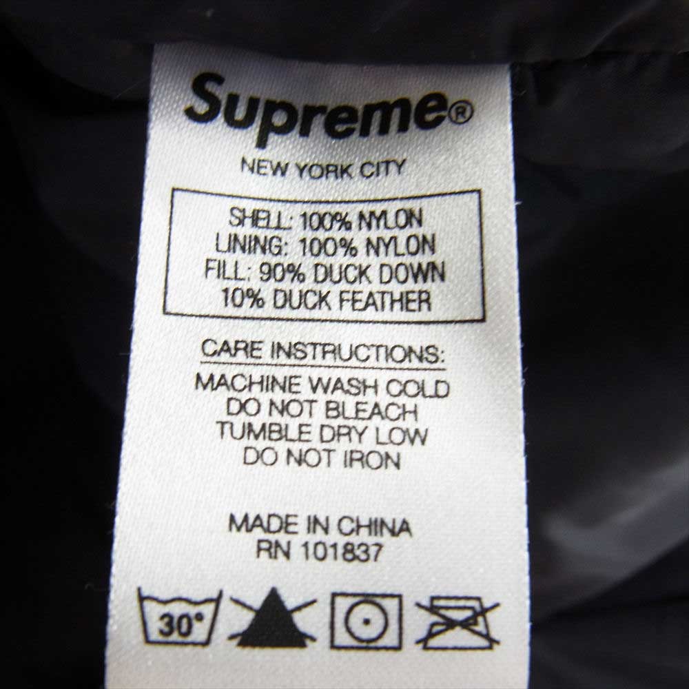 Supreme シュプリーム 18AW GORE-TEX 700-Fill DOWN PARKA ゴアテックス ダウン パーカ ジャケット ブラック系 S【中古】