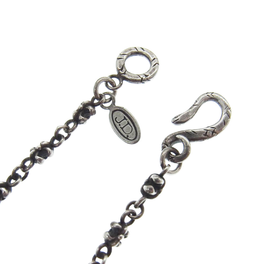 Justin Davis ジャスティンデイビス SNJ102 購入時ギャランティ付属 Tini FDL Chain タイニー チェーン ネックレス シルバー系【中古】