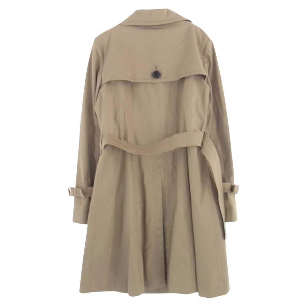 BURBERRY BLUE LABEL バーバリーブルーレーベル ライナー付き 裏地ノバチェック トレンチ コート ベージュ系 40【中古】