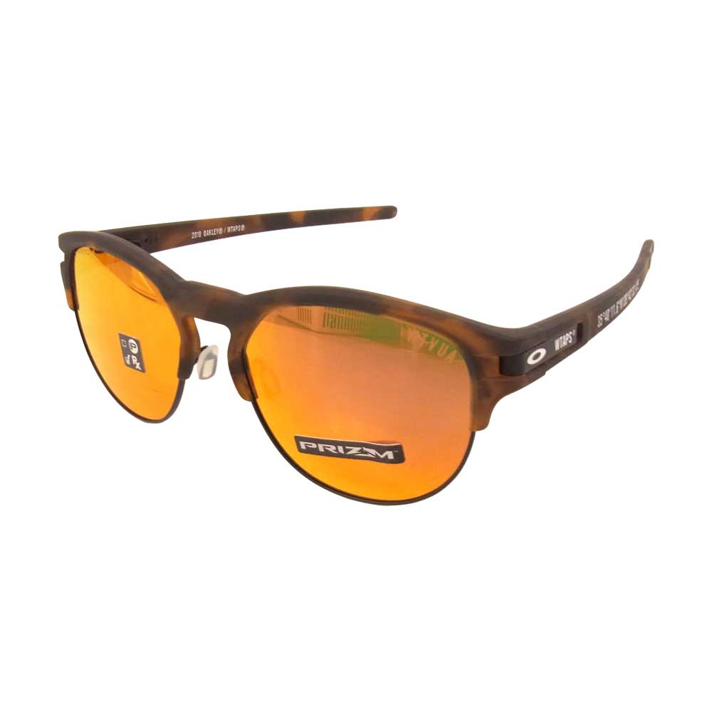 WTAPS ダブルタップス 19SS × OAKLEY LATCH KEY Matte Brown Tortoise ラッチキー ミラーレンズ サングラス 眼鏡 メガネ ダークブラウン系【極上美品】【中古】