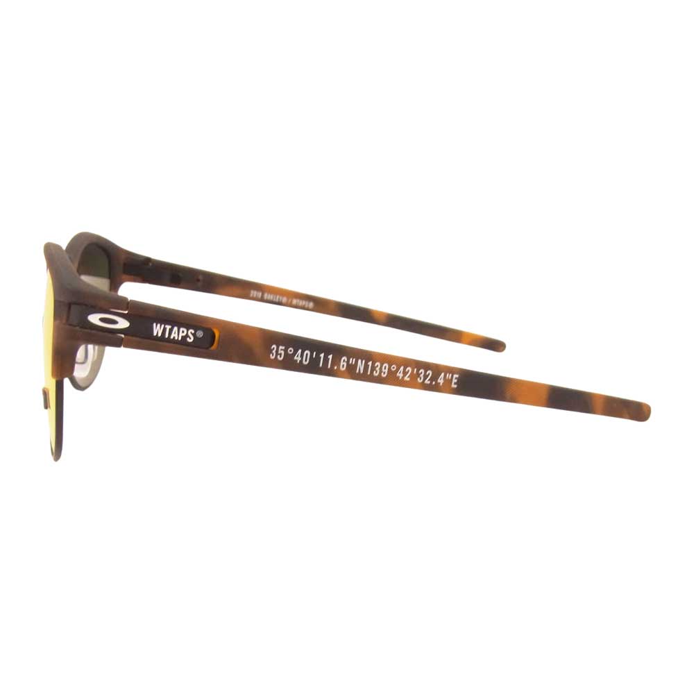 WTAPS ダブルタップス 19SS × OAKLEY LATCH KEY Matte Brown Tortoise ラッチキー ミラーレンズ サングラス 眼鏡 メガネ ダークブラウン系【極上美品】【中古】