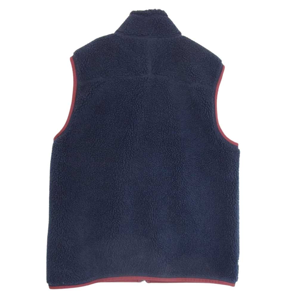 L.L.Bean エルエルビーン Mountain Pile Fleece Vest マウンテン パイル フリース ベスト ネイビー系 LG【中古】