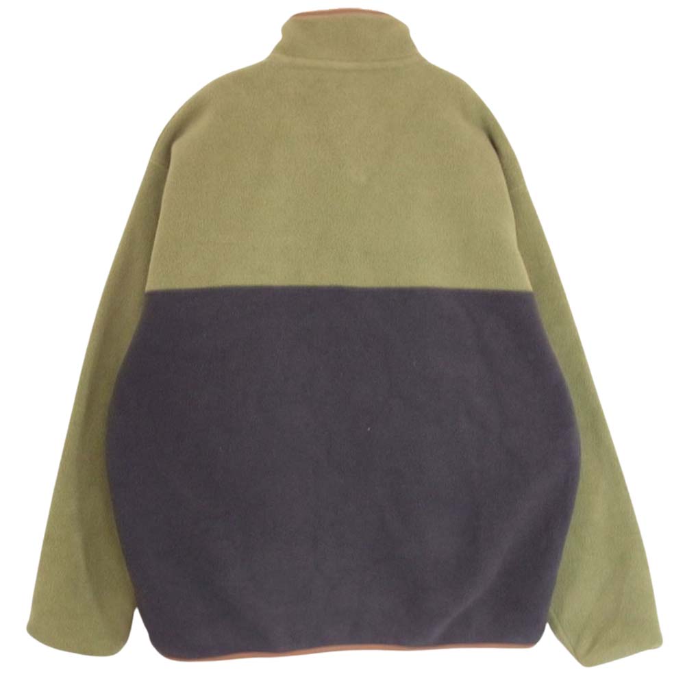 patagonia パタゴニア 19AW 25580 19年製 Lightweight Synchilla Snap-T Pullover ライトウェイト シンチラ スナップT プルオーバー フリース ジャケット カーキ系 L【中古】