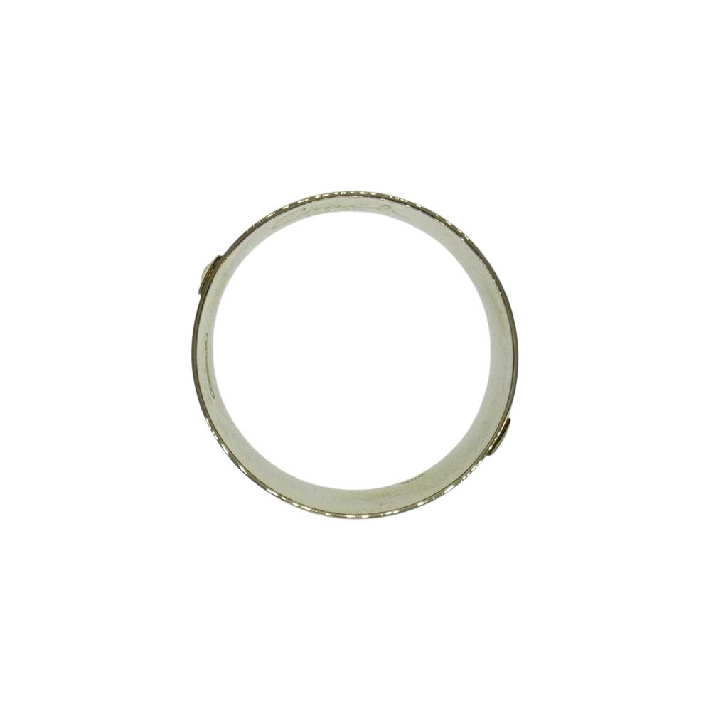 COACH コーチ ZEBRA BANGLE ゼブラ ブレスレット バングル  シルバー系【中古】