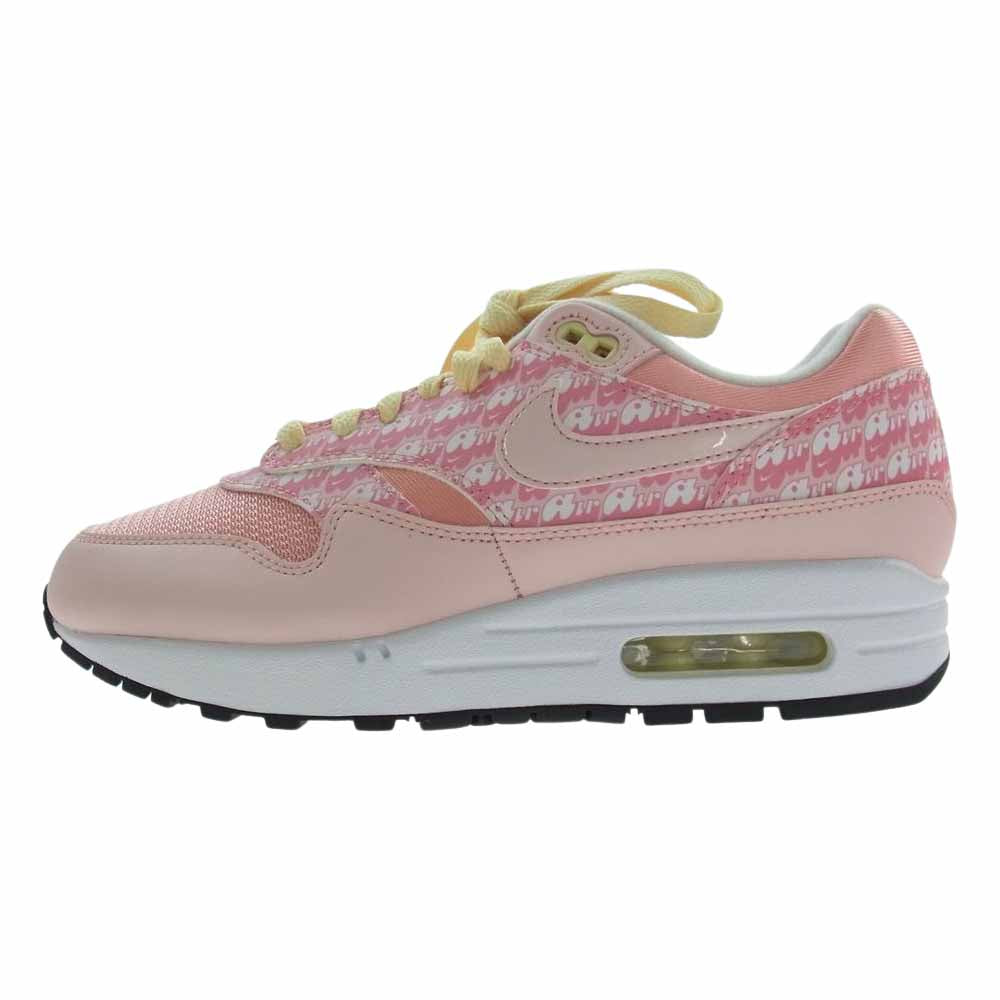 NIKE ナイキ CJ0609-600 AIR MAX 1 PREMIUM エアマックス ロー  ピンク系 24.5cm【新古品】【未使用】【中古】