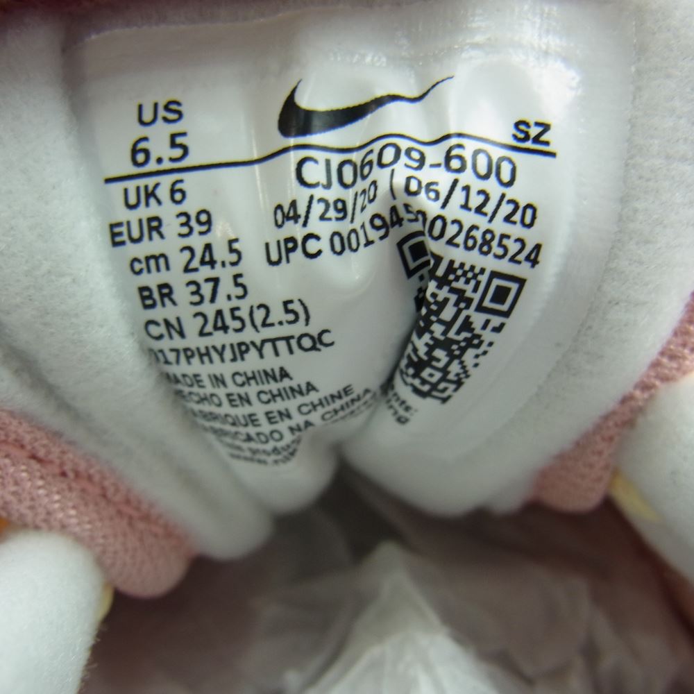 NIKE ナイキ CJ0609-600 AIR MAX 1 PREMIUM エアマックス ロー  ピンク系 24.5cm【新古品】【未使用】【中古】