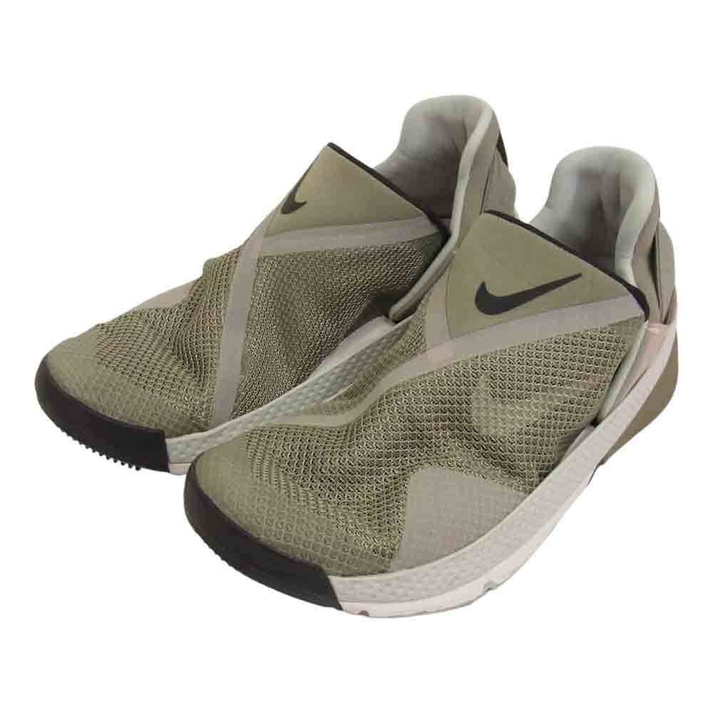 NIKE ナイキ CW5883-300 GO FLYEASE ゴー フライイーズ ローカット スニーカー カーキ系 26cm【中古】