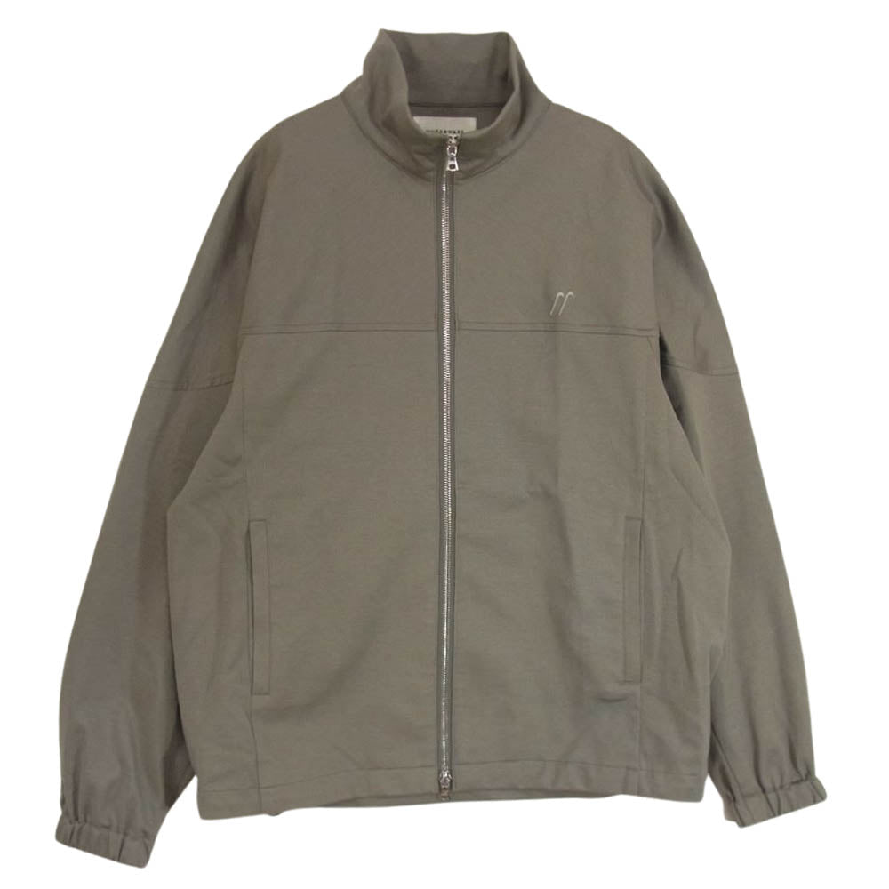 markaware マーカウェア 22AW A22A-12BL01C オーガニックコットン サーキュラー ジャージ トラック ジャケット グレー系 1【美品】【中古】