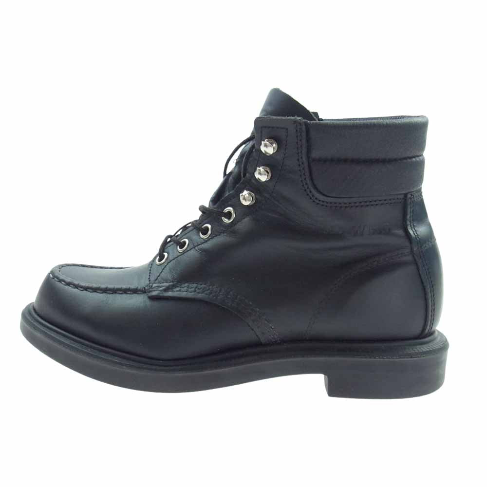 RED WING レッドウィング 8133 SUPER SOLE 6 MOC-TOE スーパーソール モックトゥ ワークブーツ ブラック系 26cm【中古】
