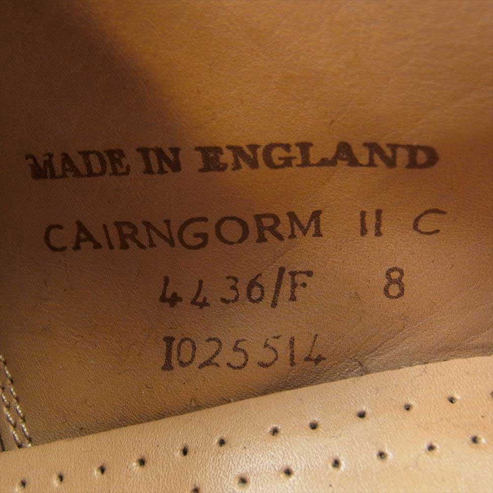ジョセフ チーニー CAIRNGORM II ケンゴン 2 LAST4436 レザー ストレートチップ ドレスシューズ ブラック系【中古】