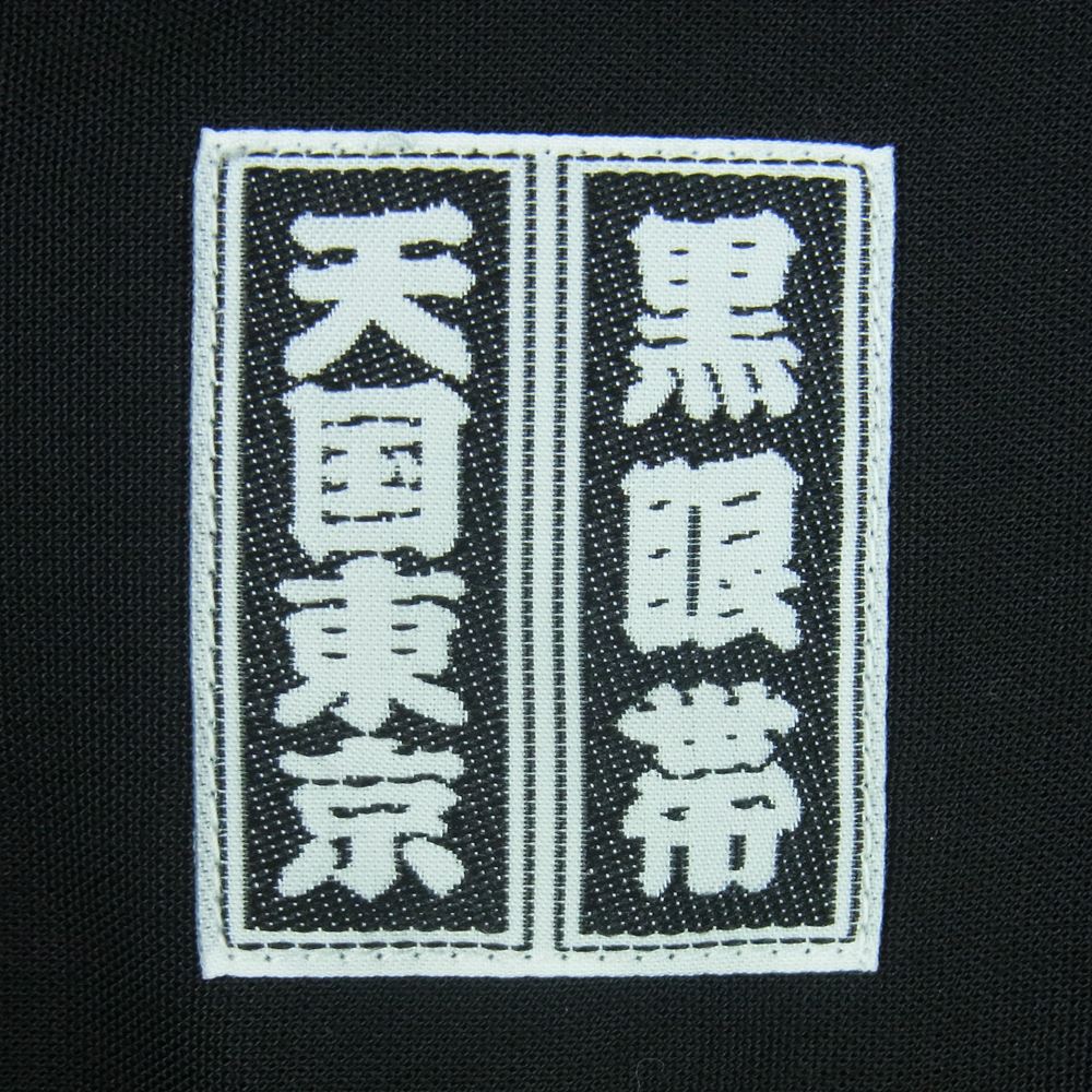 WACKO MARIA ワコマリア 22AW BEP-WM-OC01 BLACK EYE PATCH ブラックアイパッチ 50'S SHIRT L/S TYPE-1 ロゴ 刺繍 長袖 シャツ ブラック系 M【新古品】【未使用】【中古】