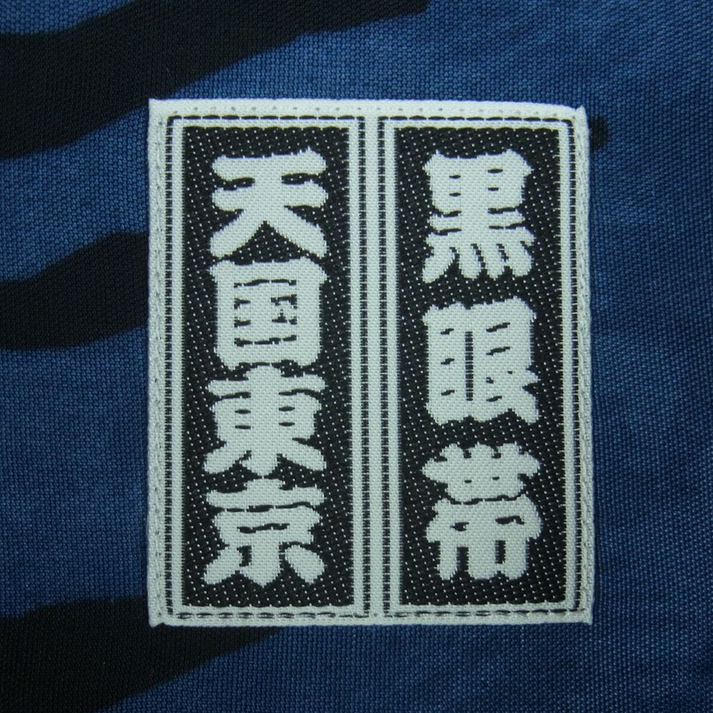 WACKO MARIA ワコマリア 22SS WM-HI01 BLACK EYE PATCH ブラックアイパッチ HAWAIIAN SHIRT S/S ハワイアン レーヨン アロハ 半袖 シャツ ネイビー系 M【新古品】【未使用】【中古】