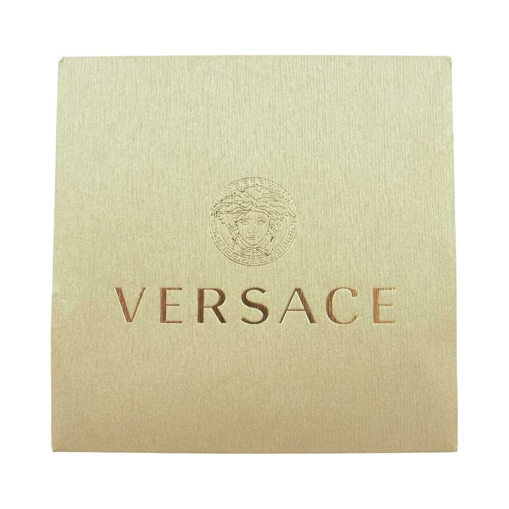 VERSACE ヴェルサーチ 	VEBV00419 V-RACEDUALTIME クロノグラフ 時計 ウオッチ サファイア ガラス クオーツ 防水性 3気圧 ブラック系【中古】