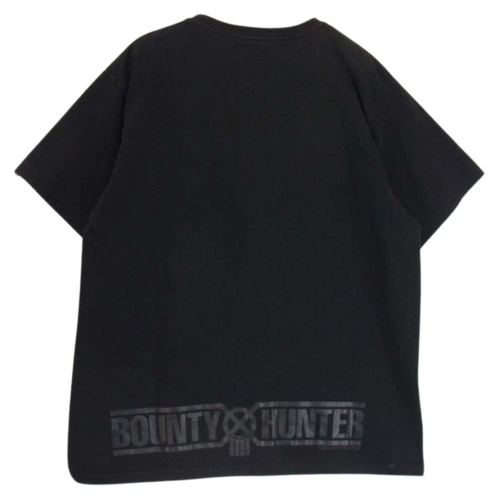 BOUNTY HUNTER バウンティーハンター B×H LOGO S/S TEE ロゴ 半袖 Tシャツ ブラック系 M【中古】
