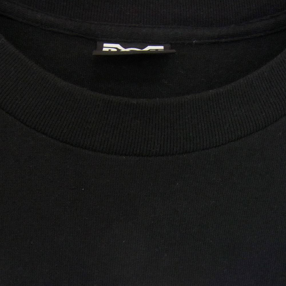 BOUNTY HUNTER バウンティーハンター B×H LOGO S/S TEE ペイズリー ロゴ 半袖 Tシャツ ブラック系 S【中古】