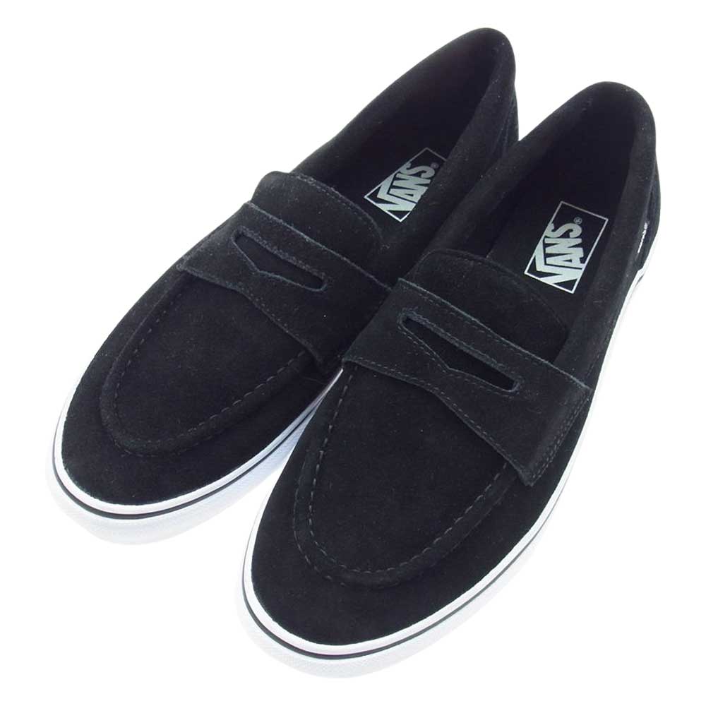 VANS バンズ V196CF  LOAFER ローファー ローカット スニーカー ブラック系 28.5cm【新古品】【未使用】【中古】