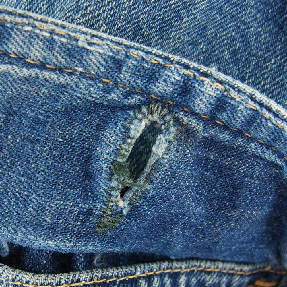Levi's リーバイス ヴィンテージ オリジナル 507XX 2nd BIG E 裏刻印17 両面タブ デニム ジャケット ライトブルー系【中古】