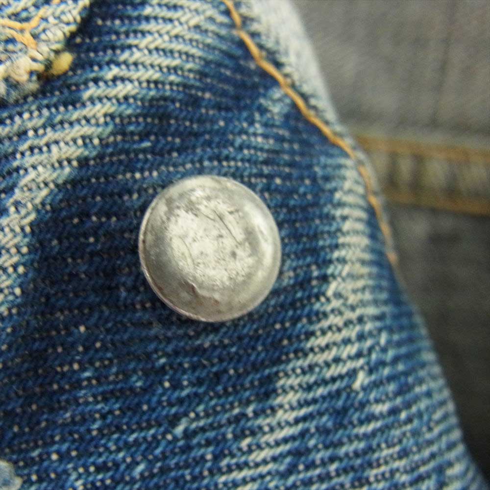 Levi's リーバイス ヴィンテージ オリジナル 507XX 2nd BIG E 裏刻印17 両面タブ デニム ジャケット ライトブルー系【中古】