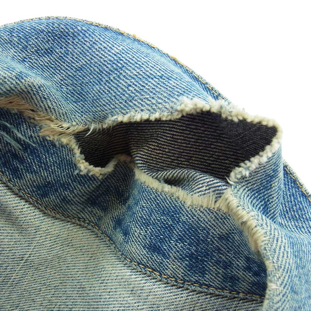 Levi's リーバイス ヴィンテージ オリジナル 507XX 2nd BIG E 裏刻印17 両面タブ デニム ジャケット ライトブルー系【中古】