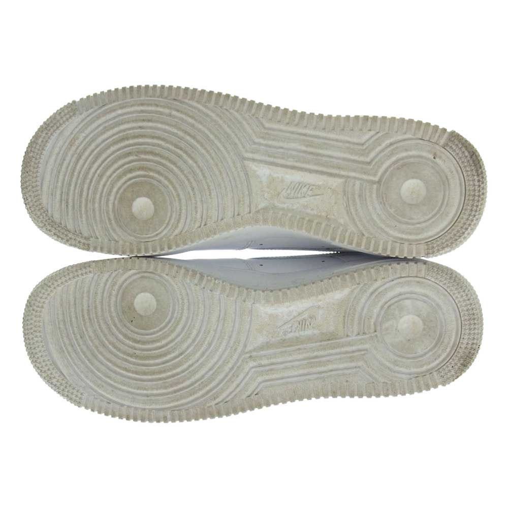 Supreme シュプリーム CU9225-100 × NIKE AIR FORCE 1 LOW ナイキ エアフォース1 ロー ローカットスニーカー ホワイト系 27.0cm【中古】