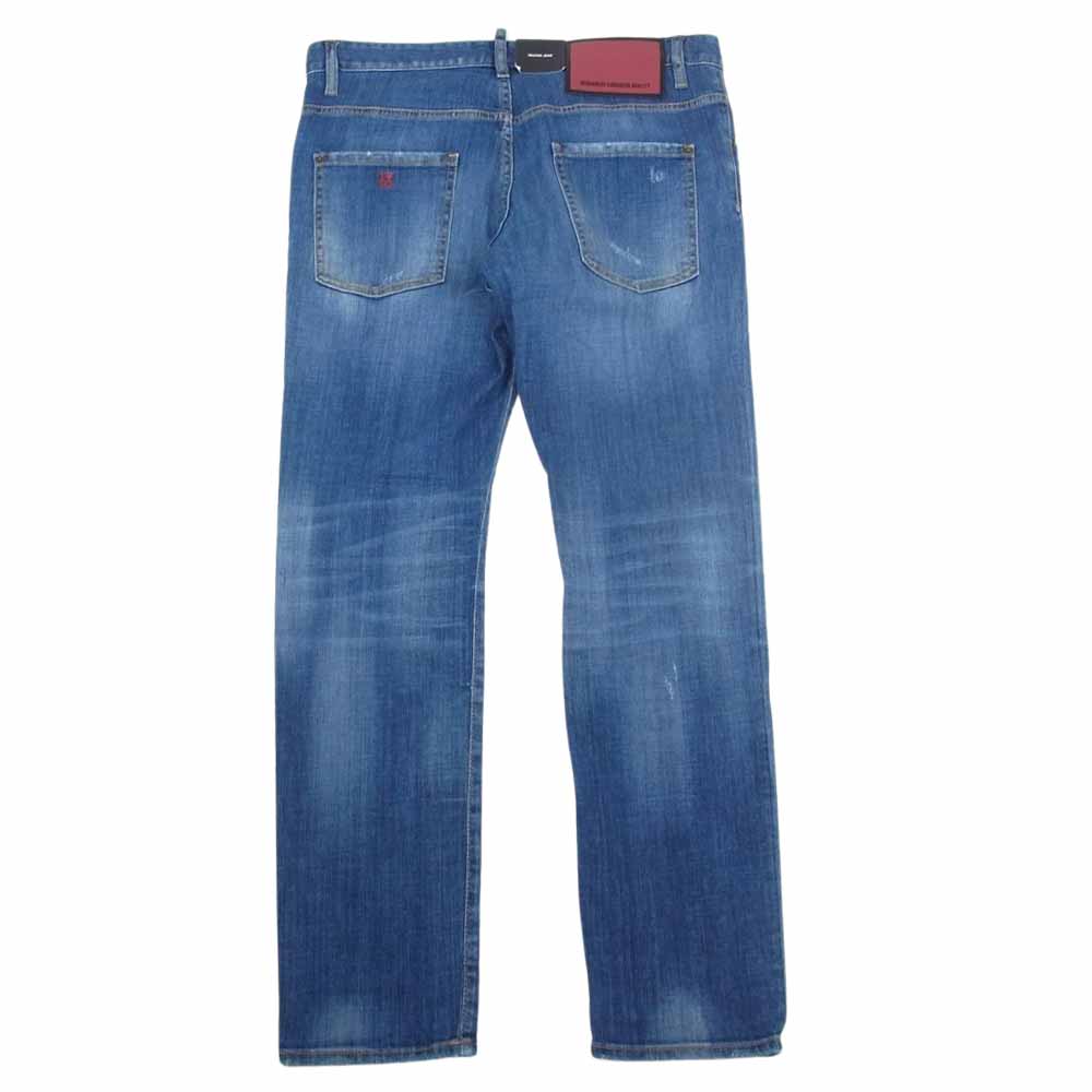 DSQUARED2 ディースクエアード SKATER JEAN ストレッチ デニム パンツ  ブルー系 50【美品】【中古】