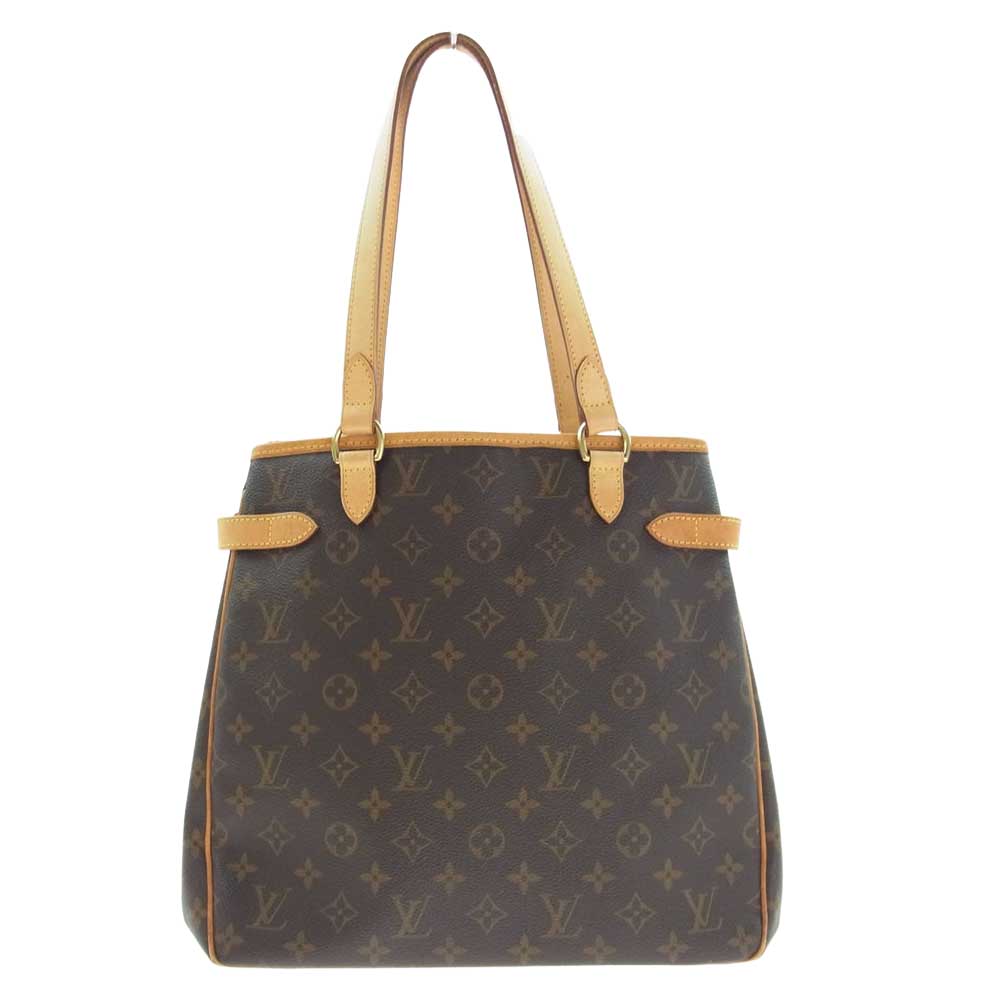 LOUIS VUITTON ルイ・ヴィトン M51153 モノグラム バティニョール ヴェルティカル ショルダーバッグ ブラウン系【中古】