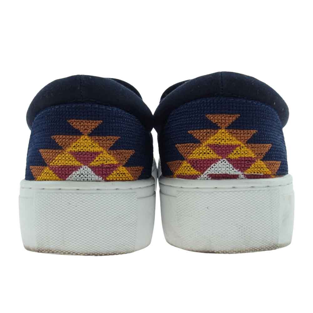 WHITE MOUNTAINEERING ホワイトマウンテニアリング WMM2271804 スリッポン シューズ ネイビー系 26【中古】