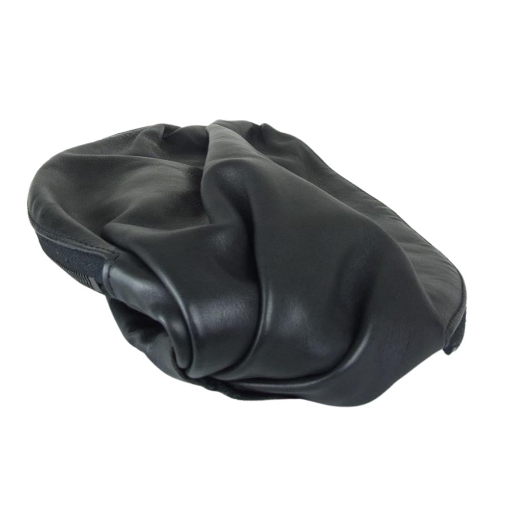 ISAMUKATAYAMA BACKLASH イサムカタヤマバックラッシュ × GAIEDE. ゲアディ BL-05 Carf Leather Body Bag ジャパンカーフ ボディバッグ ブラック系 F【中古】