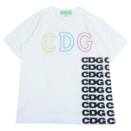 COMME des GARCONS コムデギャルソン 18SS OA-T008 Anti Social Social Club アンチソーシャルソーシャルクラブ CDG ロゴプリント 半袖 Tシャツ ホワイト系 L【中古】